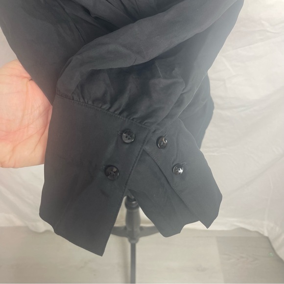 AQUA Collared Faux Wrap Dress - NWT - Size Small - Picture 5 of 7